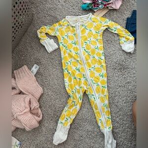 Little sleepies convertible bamboo pjs  6-12 months
